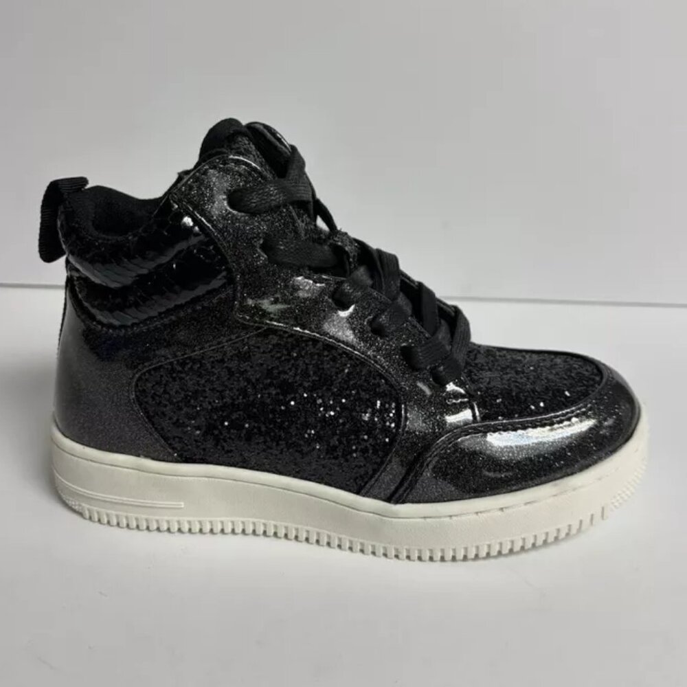 Dolce Vita Kids’ Delrosa High Top Sneakers Black, Girls’ Size 1 M